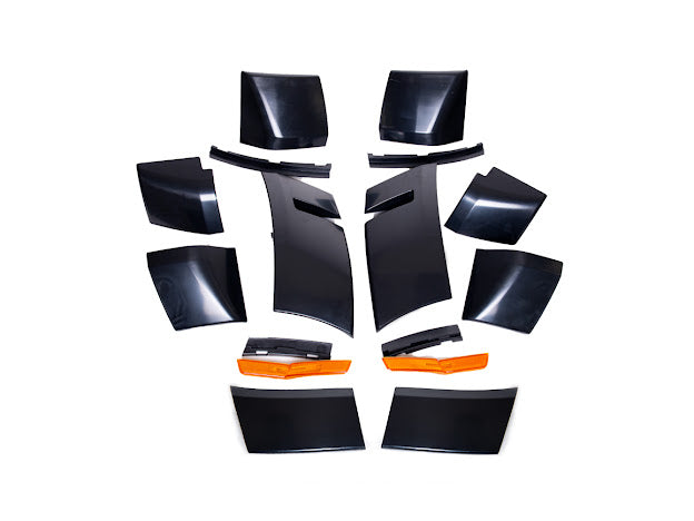 2015-UP DODGE CHALLENGER SRT HELLCAT DEMON WIDE BODY SIDE FENDER FLARE