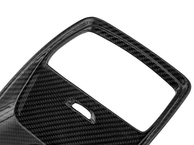 2021-Up Ford Mustang Mach-E |INTERIOR Carbon Fiber Rear AC Outlet Panel Cover