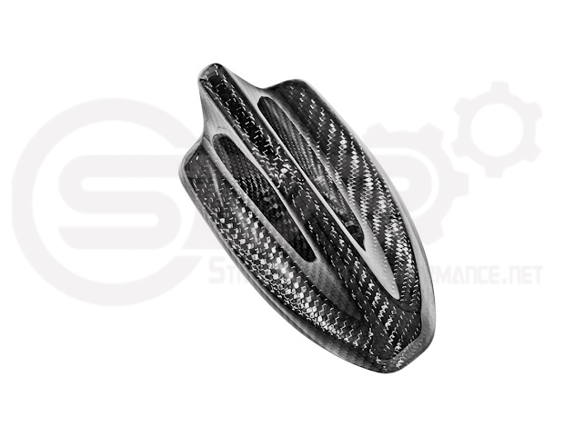 2024-Up Ford Mustang S650 | Carbon Fiber Tape-On Roof Shark Fin Antenna Cover