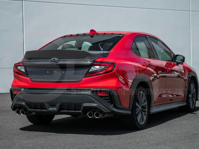 2022-Up Subaru WRX | JDM Style Carbon Fiber Rear Trunk w/ Integrated Spoiler Wing
