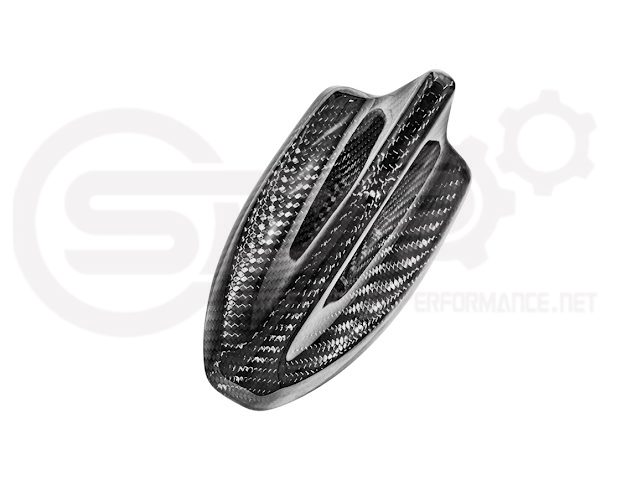 2024-Up Ford Mustang S650 | Carbon Fiber Tape-On Roof Shark Fin Antenna Cover