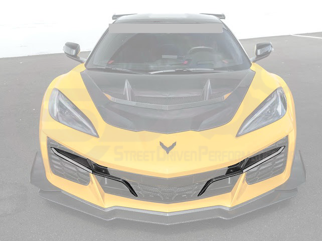 2023+ CHEVROLET CORVETTE C8 Z06 | SEQUENTIAL LED DRL LIGHT BAR BEZEL INSERT