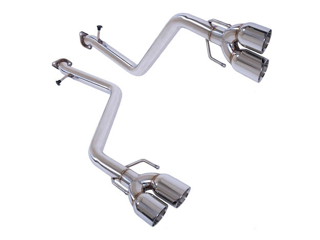 2017-2020 LEXUS IS200T IS300 IS350 MUFFLER DELETE AXLE BACK QUAD TIPS EXHAUST