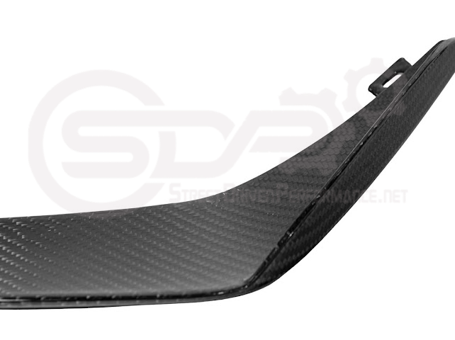 2020-UP CADILLAC CT4-V BLACKWING | CARBON FIBER FRONT LIP SPLITTER WITH CANARDS GROUND EFFECTS