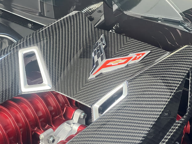 2023+ CORVETTE C8 Z06 CARBON FIBER ENGINE COVER