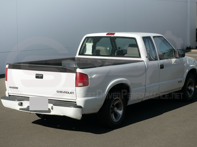 1994-2004 Chevrolet S-10 Street Series MATTE BLACK Rear Tailgate Trunk Spoiler Wing