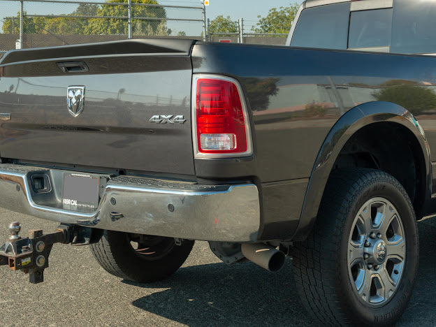 2009-2018 RAM 1500, 2500, 3500 | Street Series Style ABS Plastic Matte Black Rear Tailgate Wing Spoiler