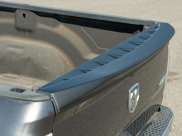 2009-2018 RAM 1500, 2500, 3500 | Street Series Style ABS Plastic Matte Black Rear Tailgate Wing Spoiler