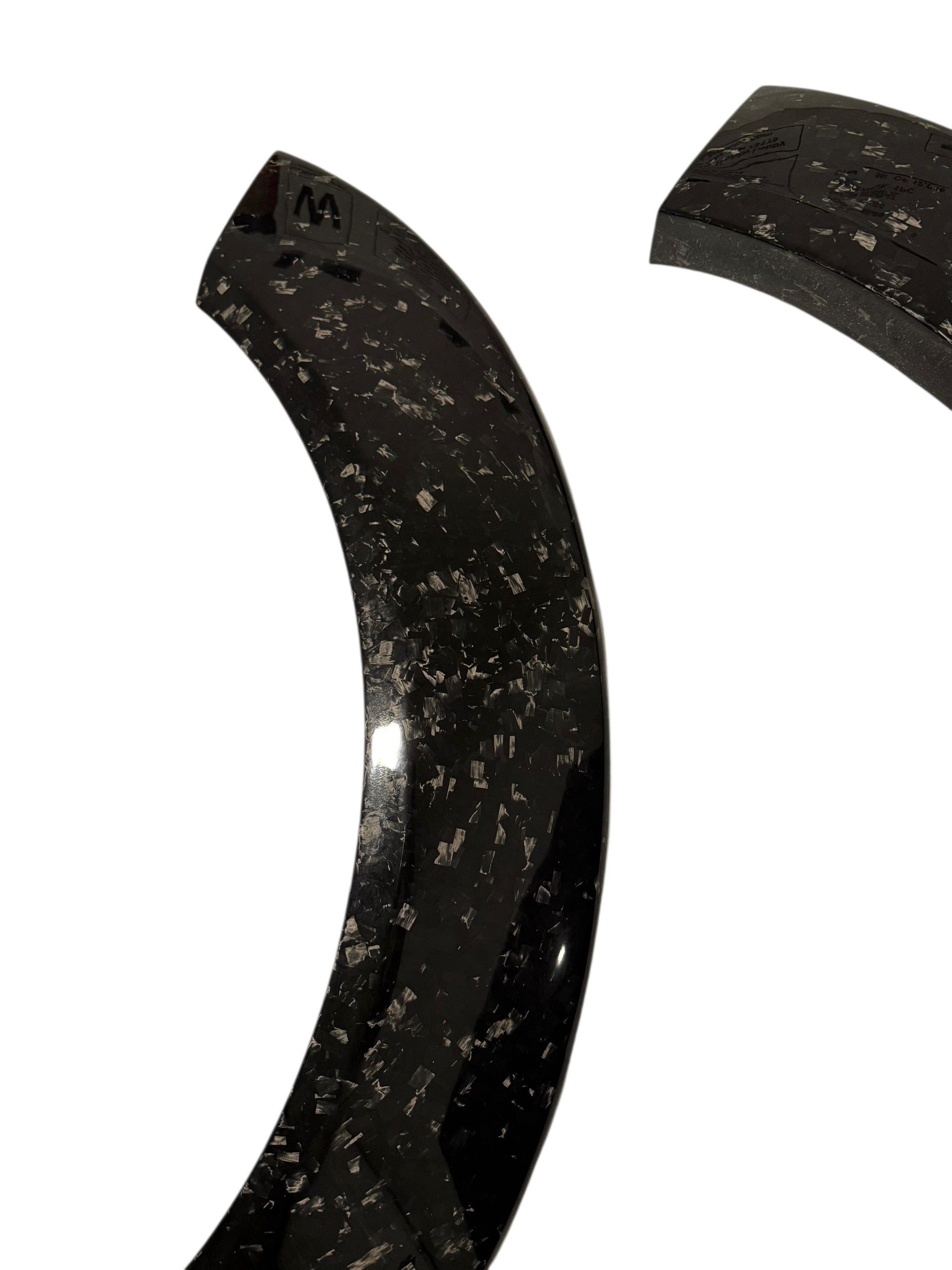 2018-2023 DODGE CHALLENGER WIDEBODY | CARBON FIBER REAR FENDER FLARES PAIR