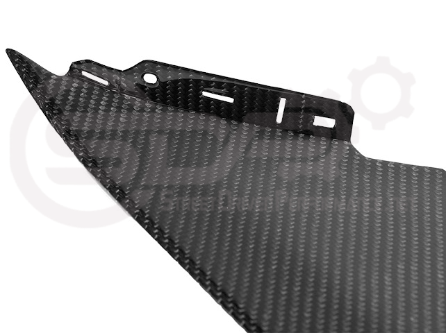 Carbon fiber side fender vents for 2023 Corvette C8 E-Ray and Z06, Street Driven Performance replacement air scoop trim.
