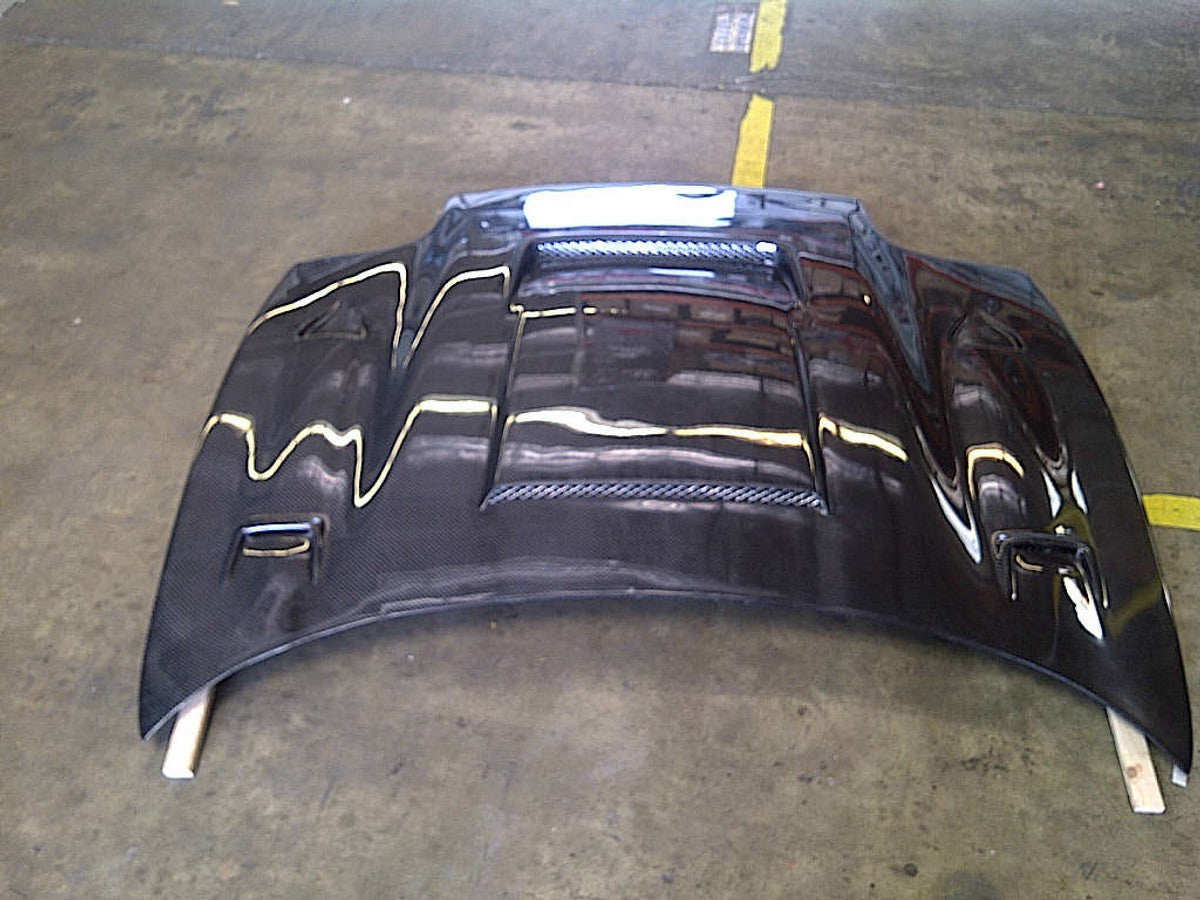 AC555KAR - Advan Velpar Design 1991-1993 Dodge Stealth Carbon Hood