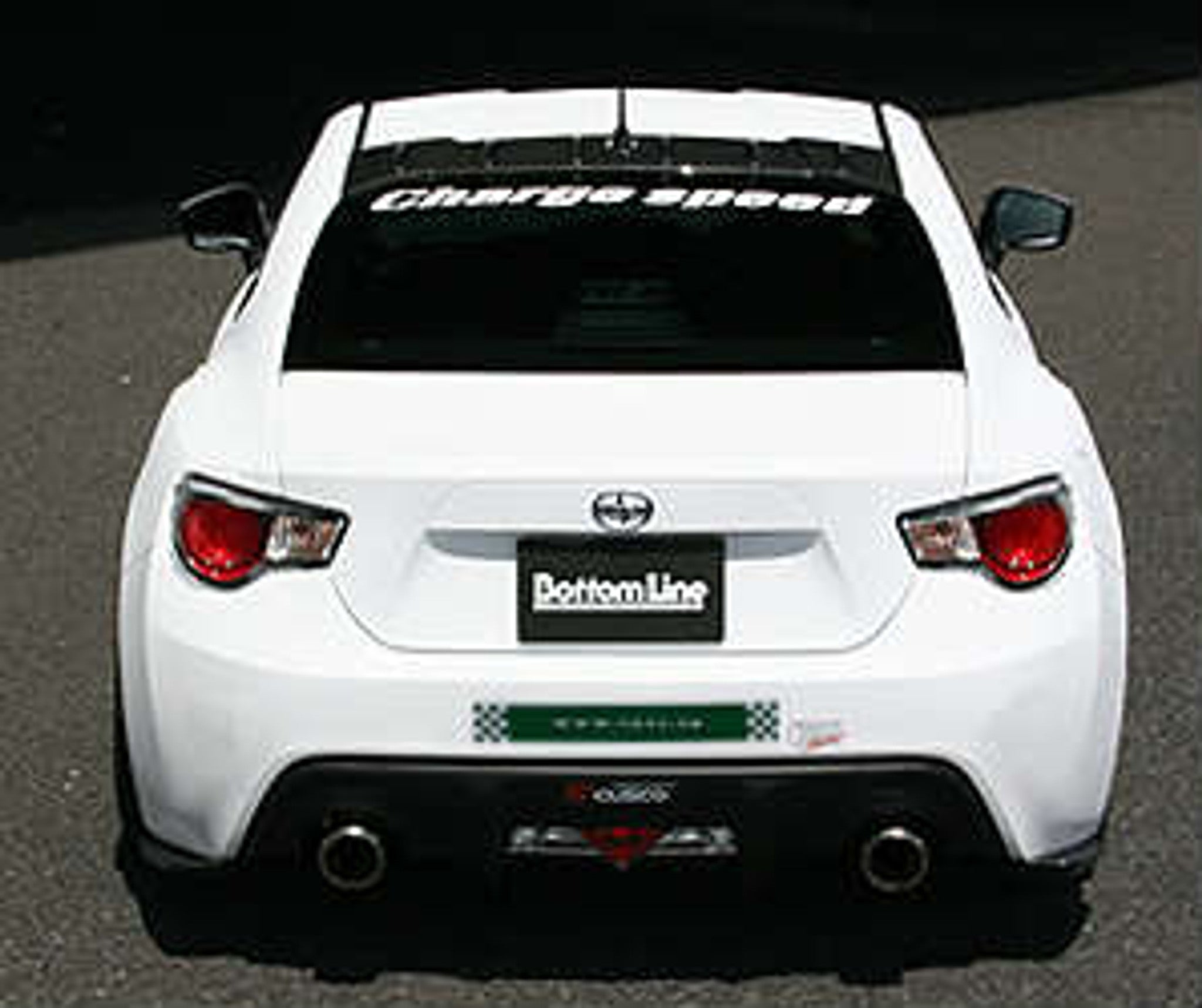 Charge Speed 2013-2016 Scion FR-S Model Bottom Lines Type 1 Carbon Complete Kit