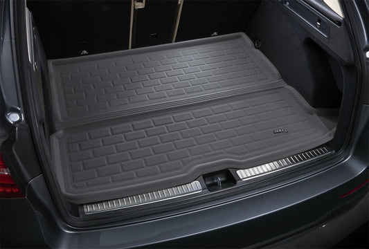 3D MAXpider Chevrolet Bolt EUV 2022 Kagu black rubber cargo liner protects the trunk floor with textured surface and precise fit.
