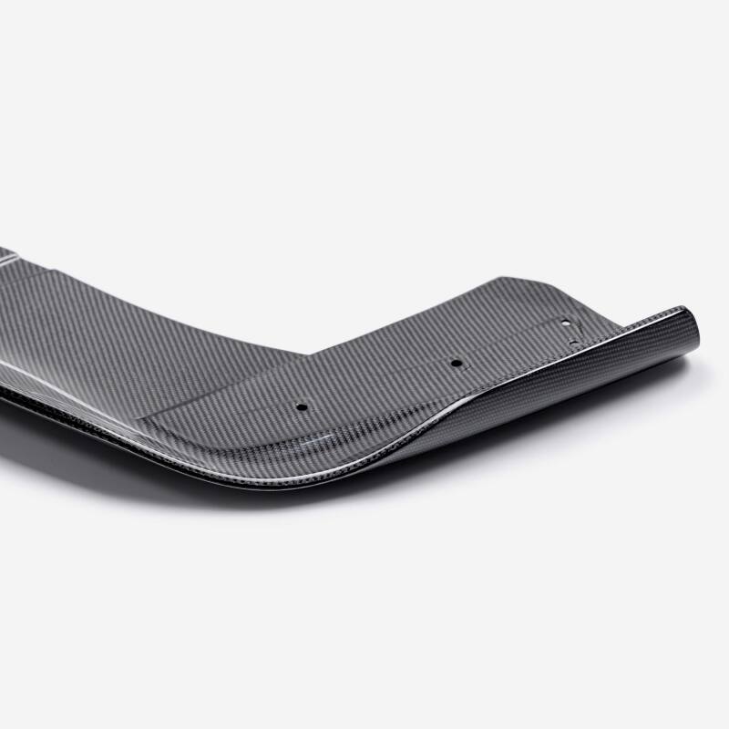 Seibon Acura Integra Type S MB-Style carbon fiber rear lip, car body modification part for enhanced aerodynamics and style.