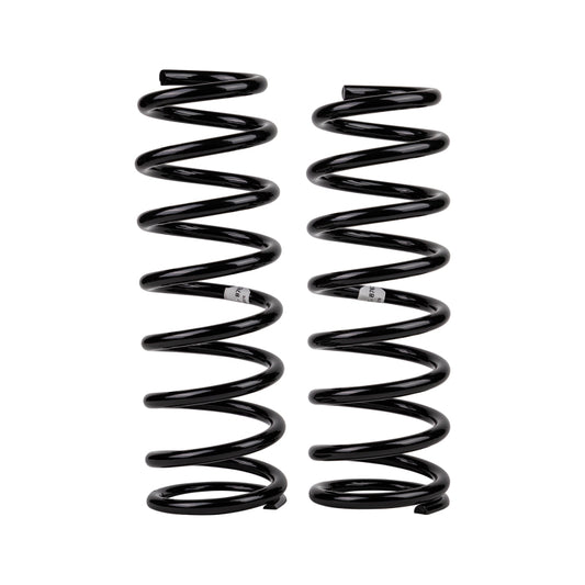 Old Man Emu front coilover spring for ARB/OEM LC RJ70 HD vehicle, durable coil spring for improved suspension performance.
