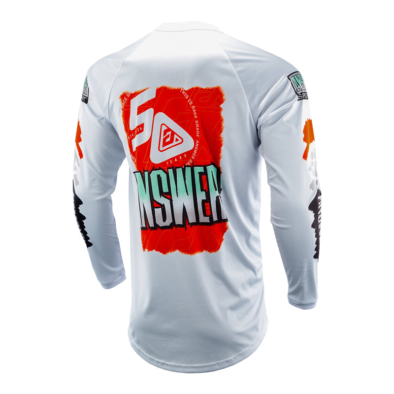 Answer 26 LE Syncron Artifacts Jersey 50 Years Red/White/Blue Youth - Medium
