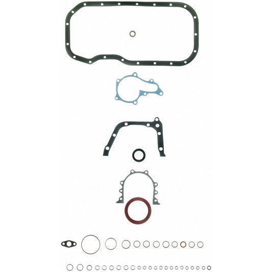 Fel-Pro Toyota Corolla CS 9604 engine conversion gasket set showing multiple gaskets for engine repair and sealing.