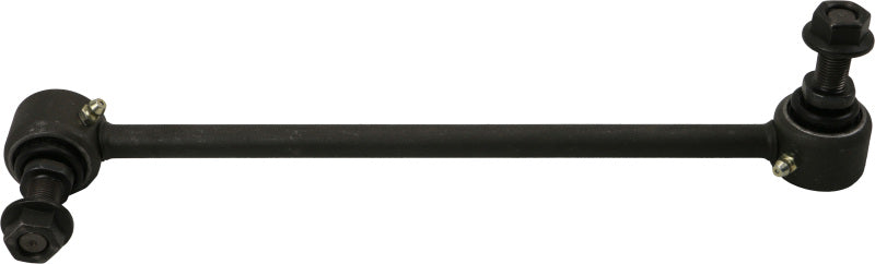 Moog front left sway bar link for Buick Envision 2016-2020, automotive suspension component, close-up view.