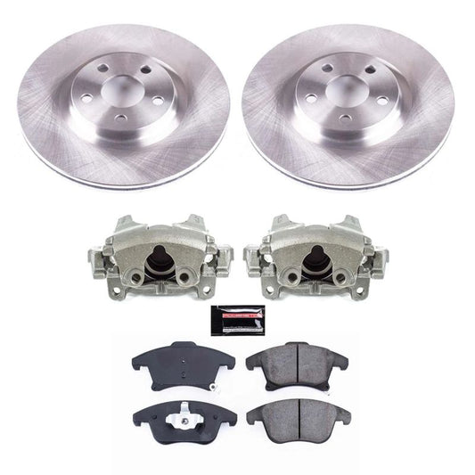 PowerStop OE front brake calipers for 2017-2020 Lincoln MKZ autospecialty kit with calipers and hardware.