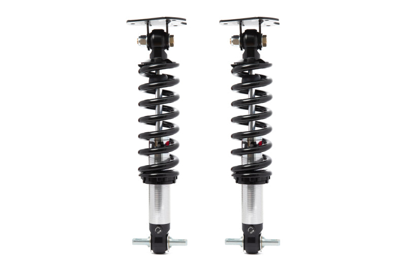 QA1 Ford F150 2WD front coilover kit with adjustable pro-coil springs, designed for 14-500lb/in. suspension upgrade.