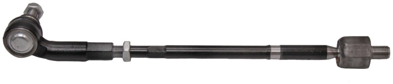 Moog front right tie rod end assembly for Volkswagen Golf City 2007-2010, showing the metal ball joint and steering linkage.