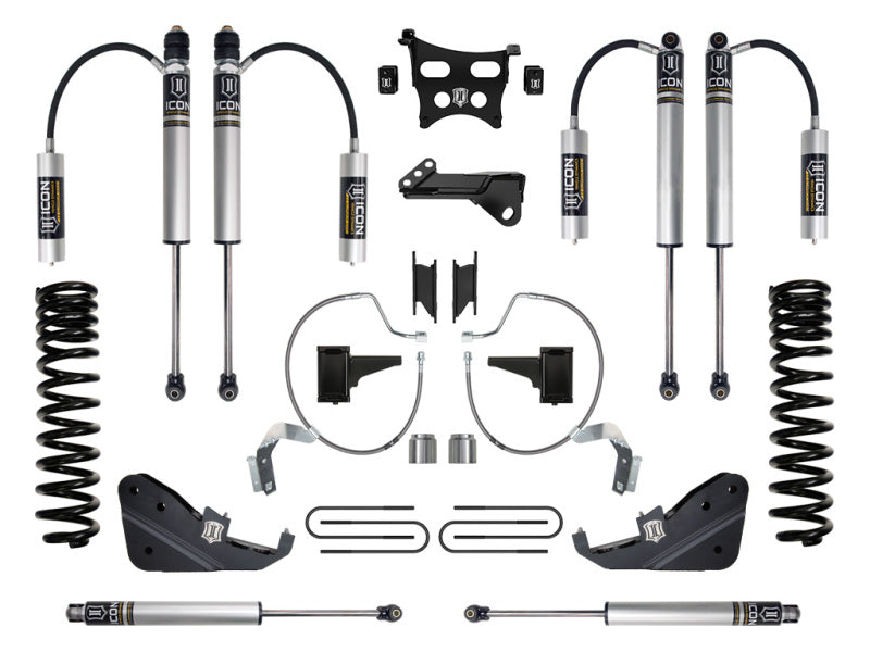 ICON 23 Ford F250/F350 4.5in Stage 2 Suspension System Gas