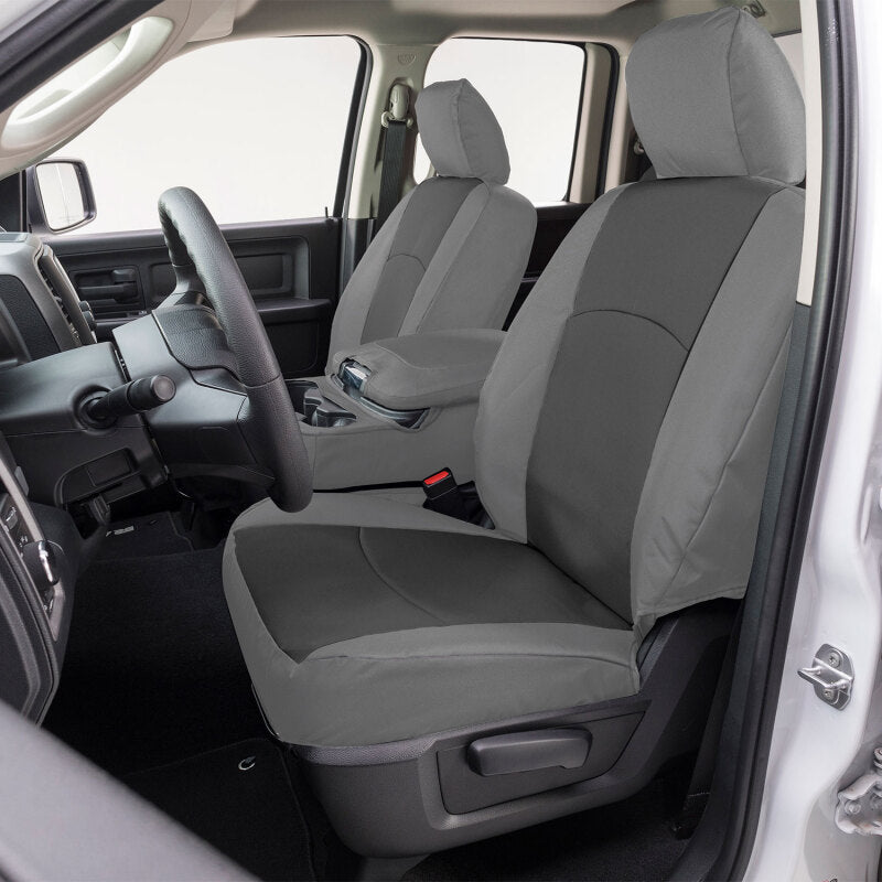 Covercraft Endura PrecisionFit second row seat covers for Toyota Grand Highlander, custom-fit and made of durable fabric.