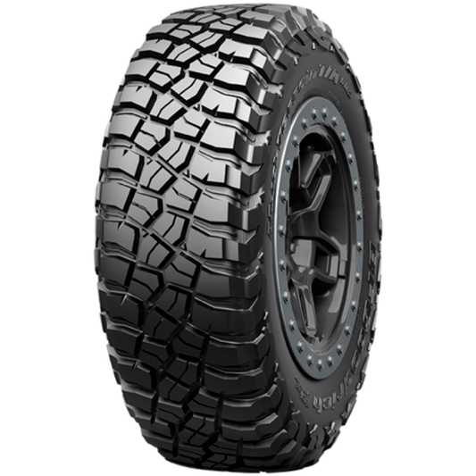 BFGoodrich Mud-Terrain T/A KM3 off-road UTV tire in 285/70R17 size with rugged tread pattern and sidewall details.