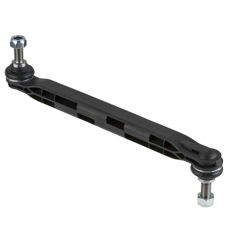 Moog Buick Verano 2012-2017 front sway bar endlinks in a stabilizer bar link kit, showing metal components and mounting points.