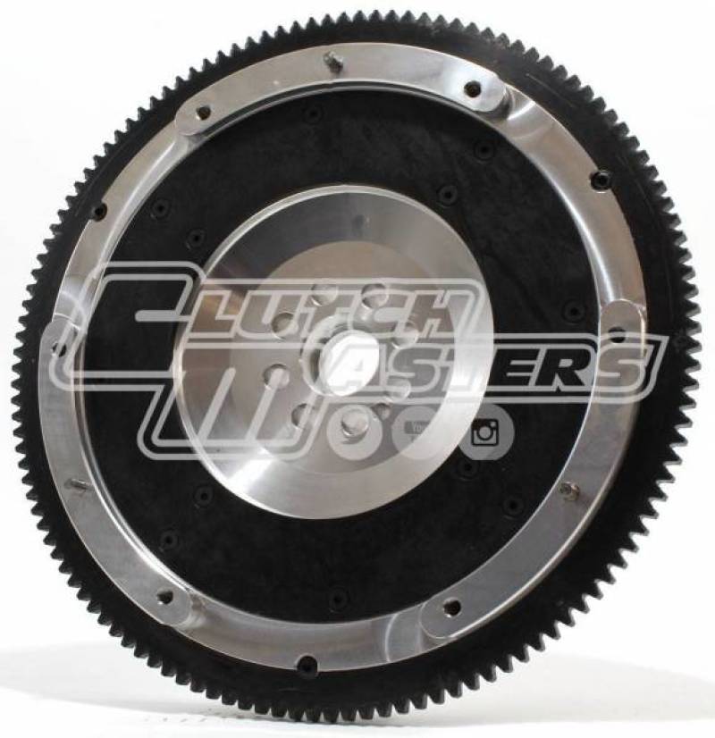 Clutch Masters aluminum flywheel for 2009-2014 Acura TL SH-AWD, showing the lightweight, machined metal surface and mounting holes.