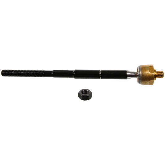 Moog front inner tie rod end for 2005-2007 Chrysler Town & Country vehicle, showing the metal ball joint and threaded end.