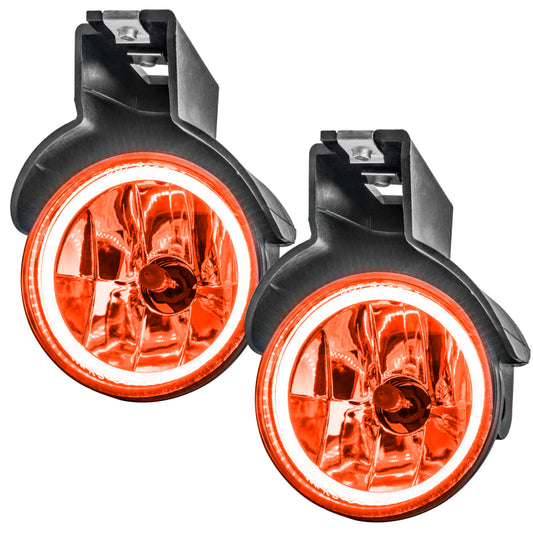 Oracle Lighting LED halo fog lights for 97-00 Dodge Durango, amber pre-assembled with bright, durable illumination.