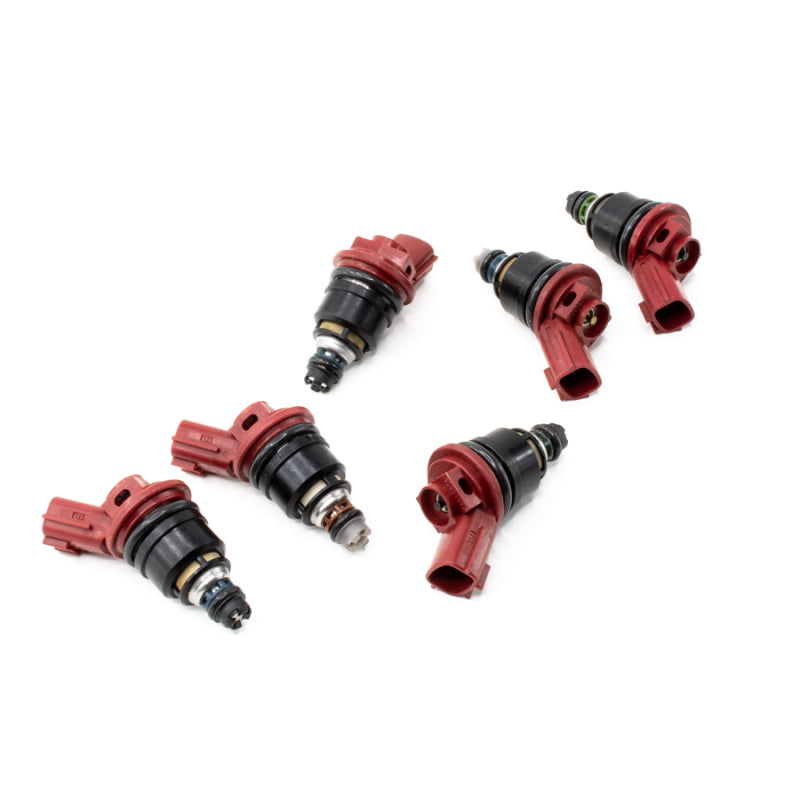DeatschWerks fuel injector set for 96-99 Nissan I30, Maxima VQ30de, 300ZX 270cc side feed injectors for 6-cylinder engines