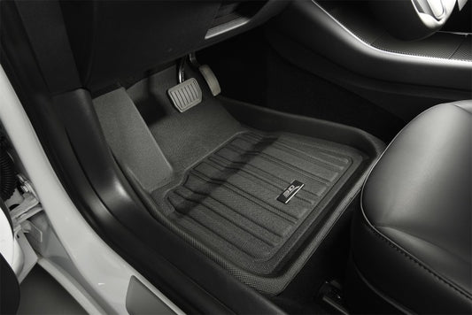 3D MAXpider 2023+ Mazda CX-50 Kagu black rubber floor mat with textured surface and custom fit for vehicle interior protection