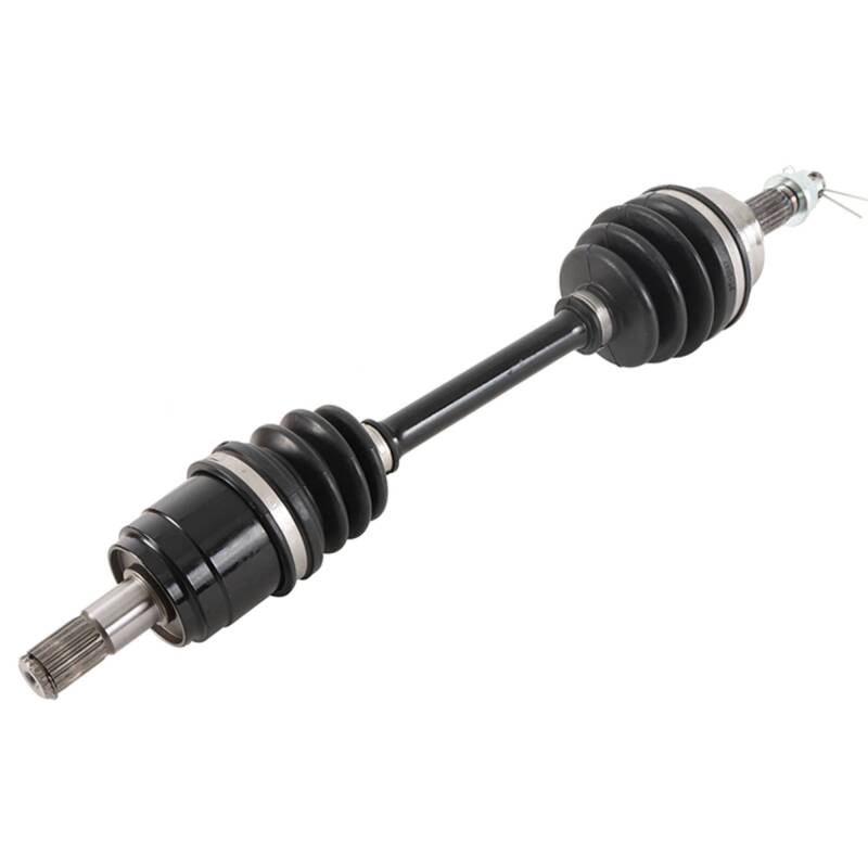 All Balls Racing TRX axle for models 06-22, featuring durable metal construction and detailed mechanical design.