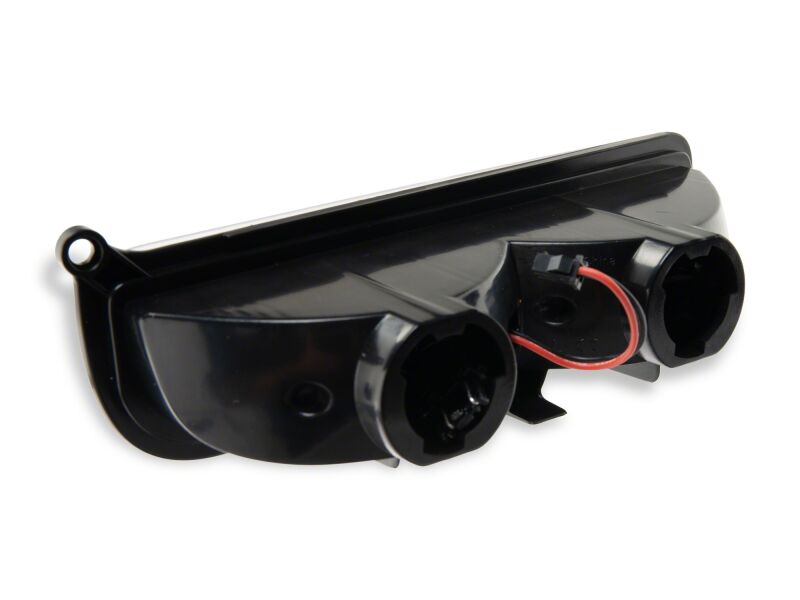 Raxiom LED front corner lights for Jeep Cherokee XJ, clear lens, automotive light accessories, installed on vehicle.