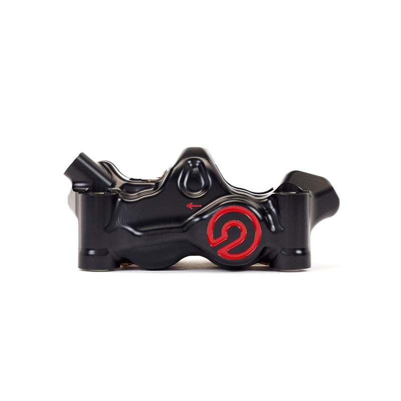Brembo P.484 Cafe Racer brake caliper for left side, OE brake caliper from Brembo Powersports, with detailed metallic finish.