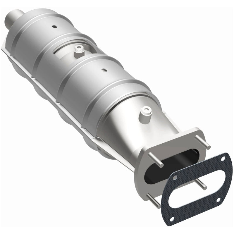 MagnaFlow catalytic converter for 1987-1995 Ford trucks, 5.8L/7.5L engine, direct fit replacement with durable metal construction.