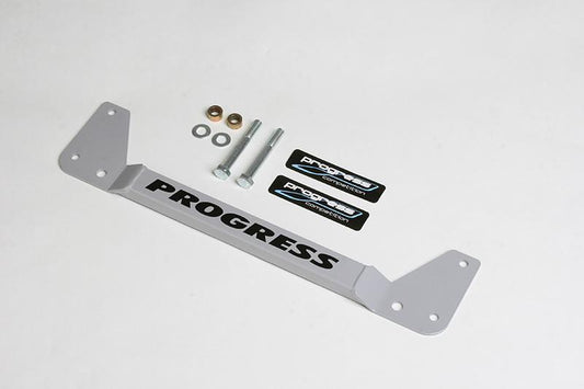 Progress Technology rear chassis brace assembly for Acura RSX and Honda Civic, enhances vehicle stability and handling.