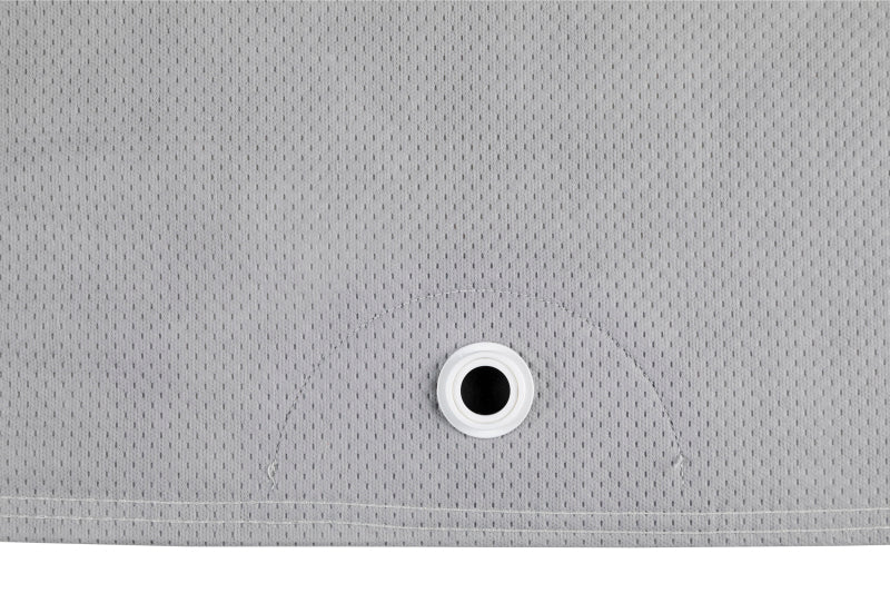 Gray Covercraft custom car cover for 1995-96 Chevrolet Caprice, 5-layer softback all-climate protection fitting the vehicle snugly.