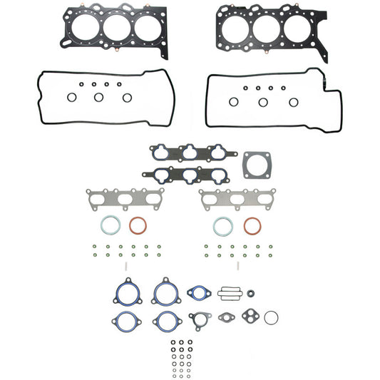 Fel-Pro Suzuki XL-7 PermaTorque engine cylinder head gasket set, including multiple gaskets and components for engine sealing.