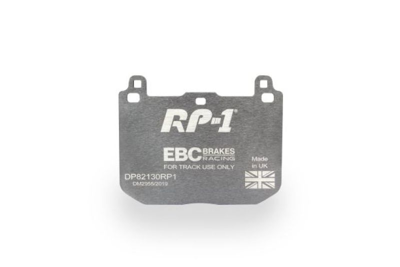 EBC Racing Lotus Evora brake pads front and rear pair, high-performance racing brake pads for improved braking performance.