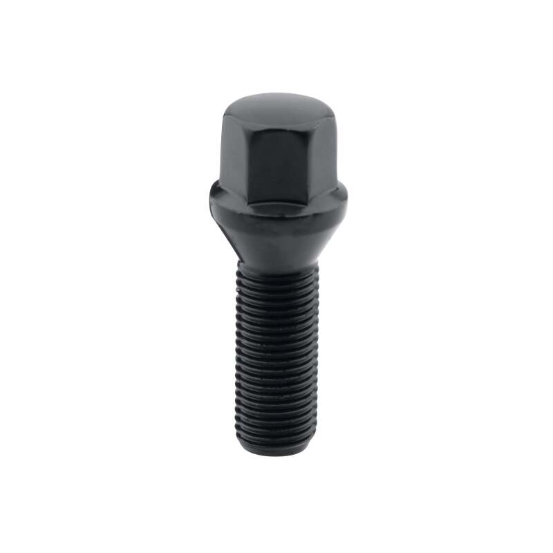 Black Method Lug Bolt M14x1.5, 33mm length, for Sprinter wheels, with a sturdy threaded design and hex head for secure fitting.