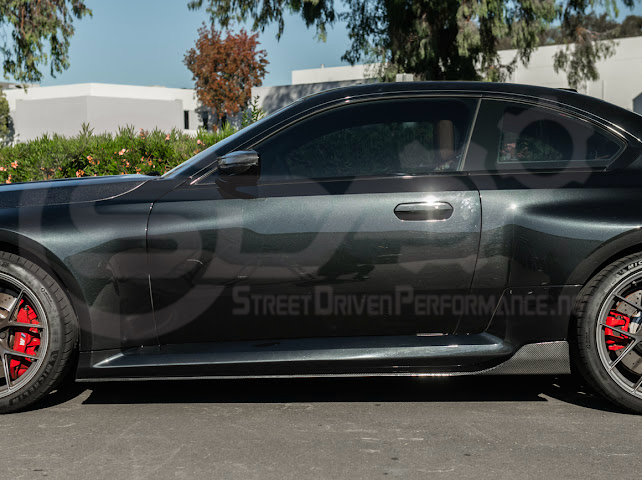 2023-Up BMW G87 M2 | TR Style CARBON FIBER Side Skirts Rocker Panel Extension Ground Effects