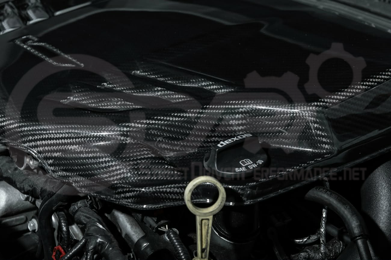 2016+ Cadillac ATS/ATS-V Sedan and Coupe | Carbon Fiber SDP Engine Cover