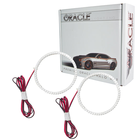 Oracle Lighting white LED fog light halo kit for Dodge Durango 98-03, featuring integrated halo rings for enhanced visibility and style.