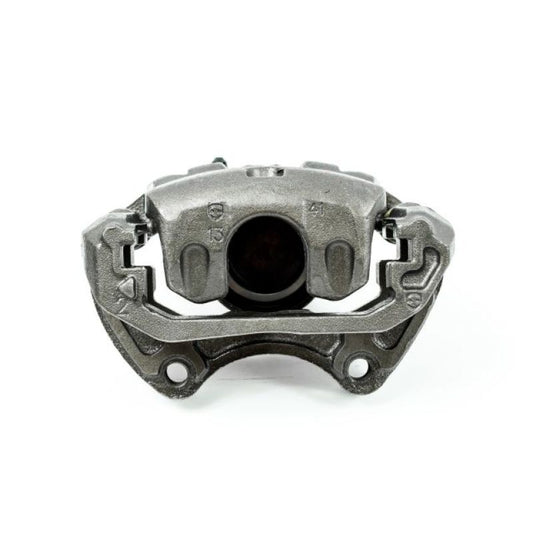 PowerStop OE front right brake caliper with bracket for Infiniti I35 2002-2004, automotive part for braking system.