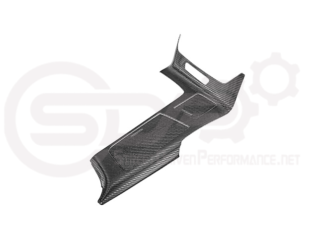 2014-2019 Corvette C7 | Carbon Fiber Center Console Bezel Cup Holder Trim Panel (Fits all Models)