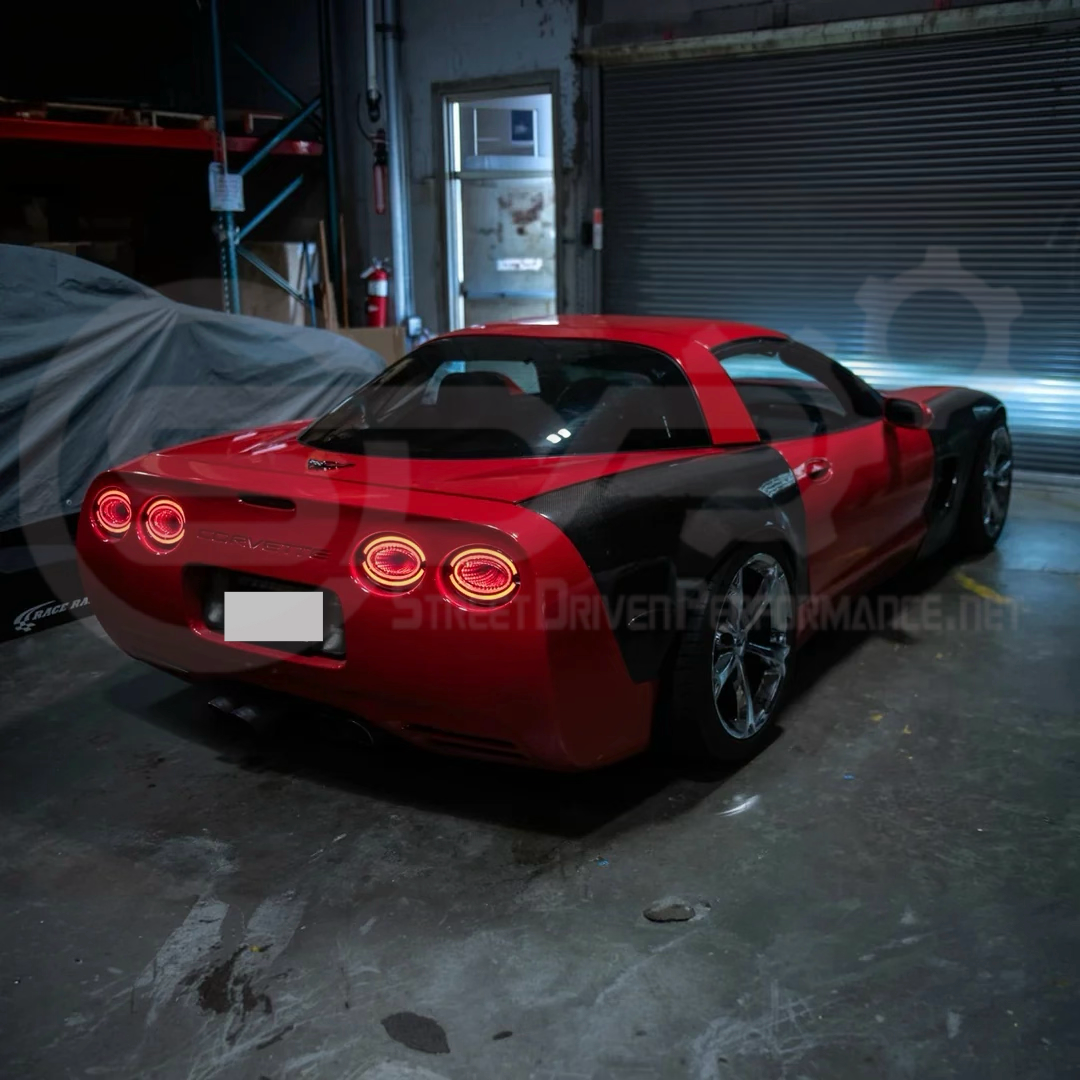 1997-2004 CHEVROLET CORVETTE C5 | INFINITY STYLE LED TAIL LIGHTS (PAIR)