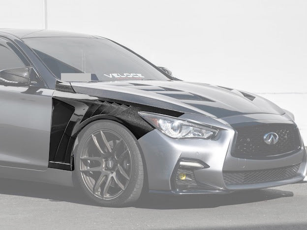 2014-UP INFINITI Q50 FRONT SIDE FENDERS PAIR